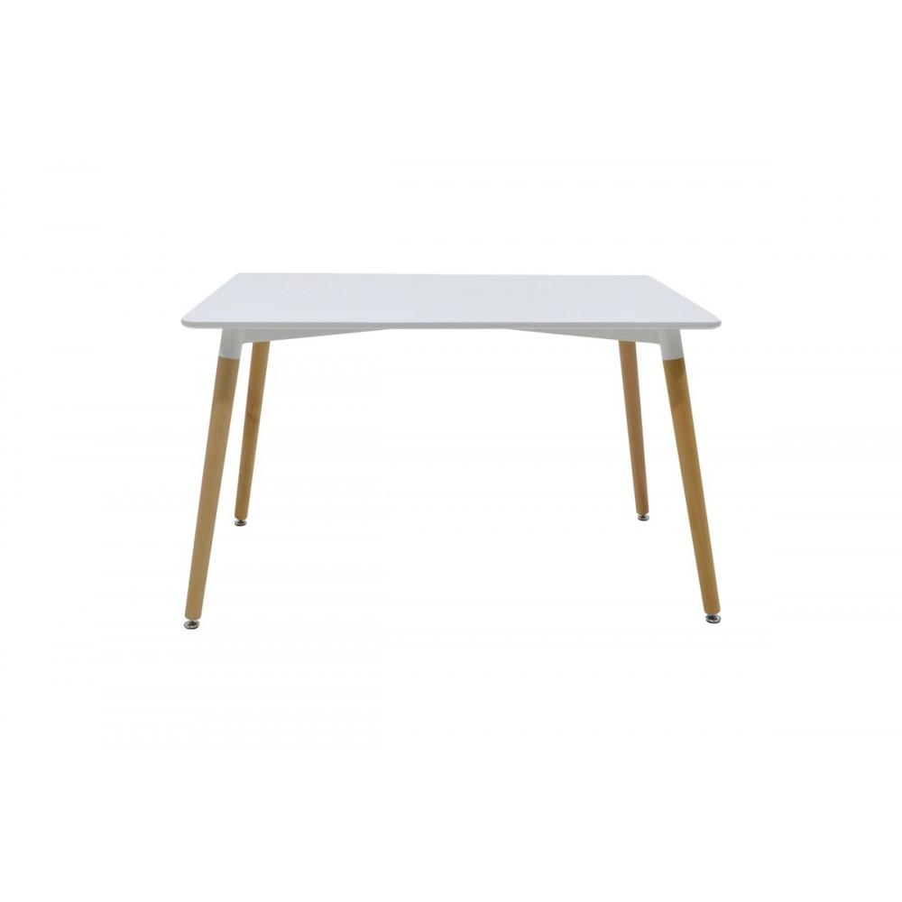 Τραπεζαρία 5τμχ "NATALI-NOOR" από mdf σε χρώμα μαύρο/φυσικό 120x80x76