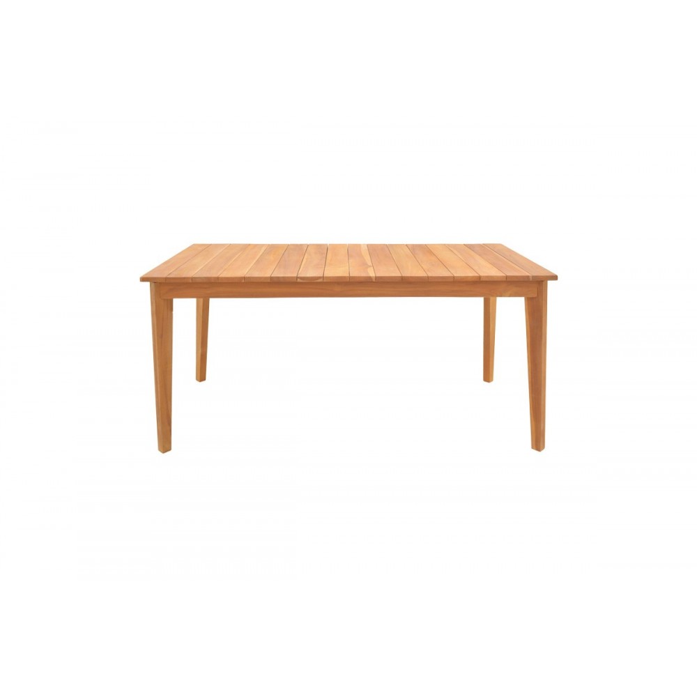 Τραπέζι "ORY" από ξύλο σε χρώμα φυσικό 160x80x75