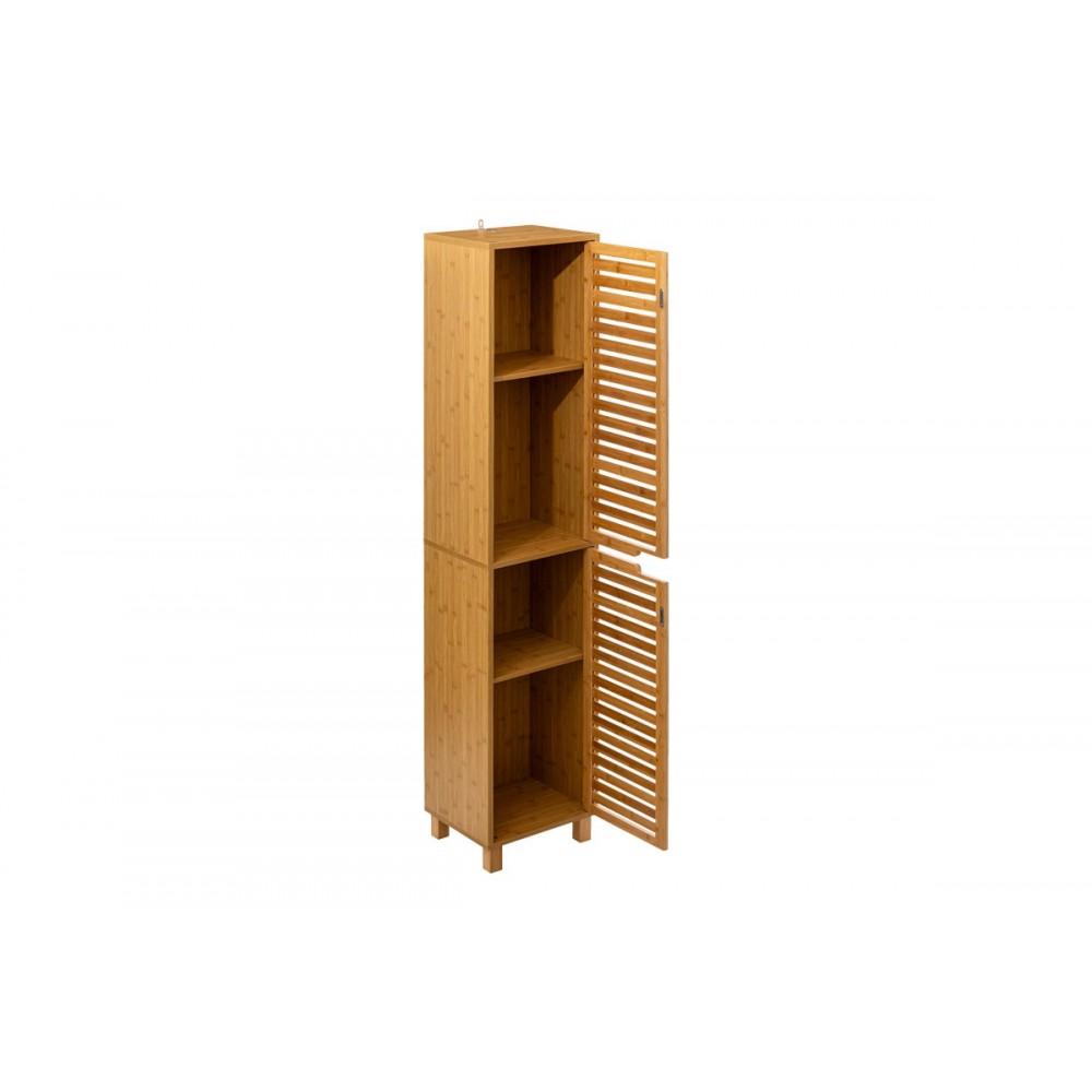 Ντουλάπι-στήλη τοίχου "SICELA" σε χρώμα φυσικό 33x28x168