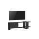 Έπιπλο τηλεόρασης "STANDI" σε χρώμα μαύρο μαρμάρου 120x25x36.8