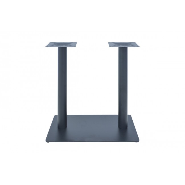 Βάση τραπεζιού "GIVOSA" από μέταλλο σε χρώμα μαύρο 70x40x108