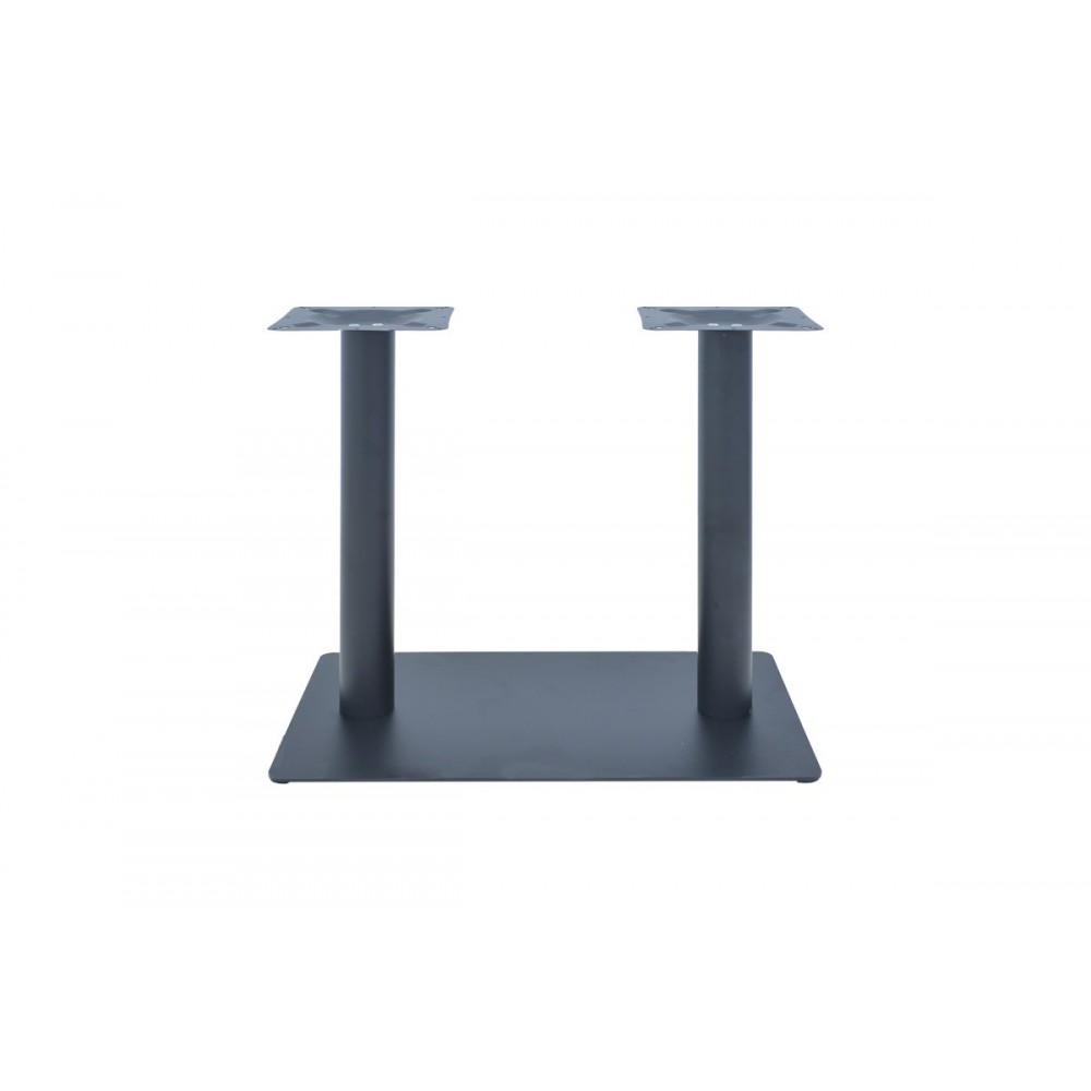 Βάση τραπεζιού "GIVOSA" από μέταλλο σε χρώμα μαύρο 70x40x72