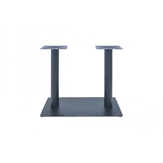 Βάση τραπεζιού "GIVOSA" από μέταλλο σε χρώμα μαύρο 70x40x72