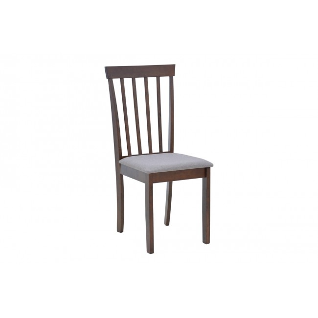 Tραπεζαρία επεκτεινόμενη 5τμχ "MABOR-HOUSTON" από ξύλο σε χρώμα καρυδί 120-150x80x73.8