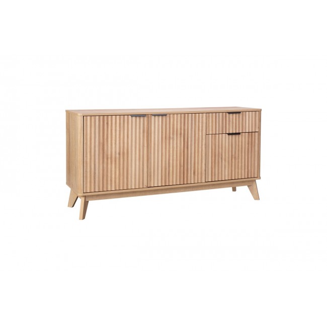 Μπουφές "HAMEA" από mdf σε χρώμα φυσικό 150x39.5x73