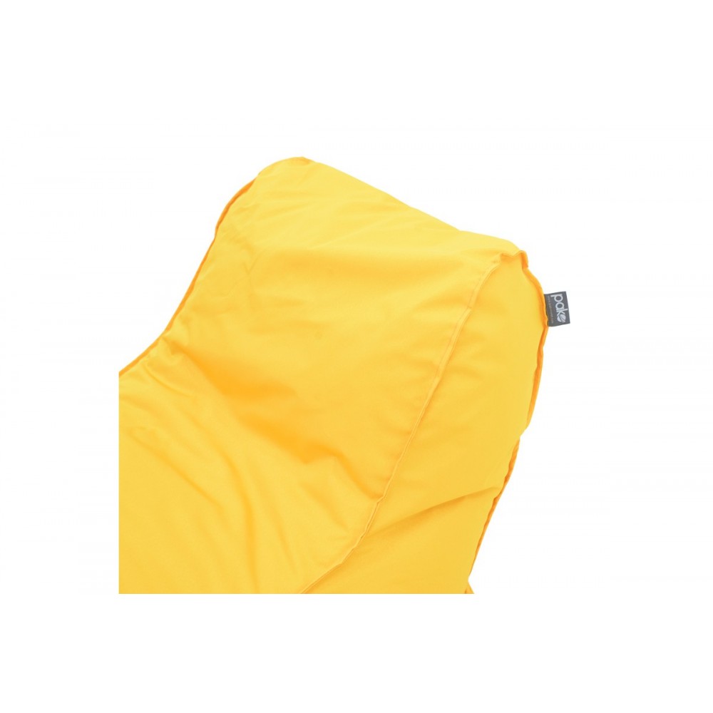 Πουφ ξαπλώστρα "LARA" αδιάβροχο σε χρώμα κίτρινη 60x150x40
