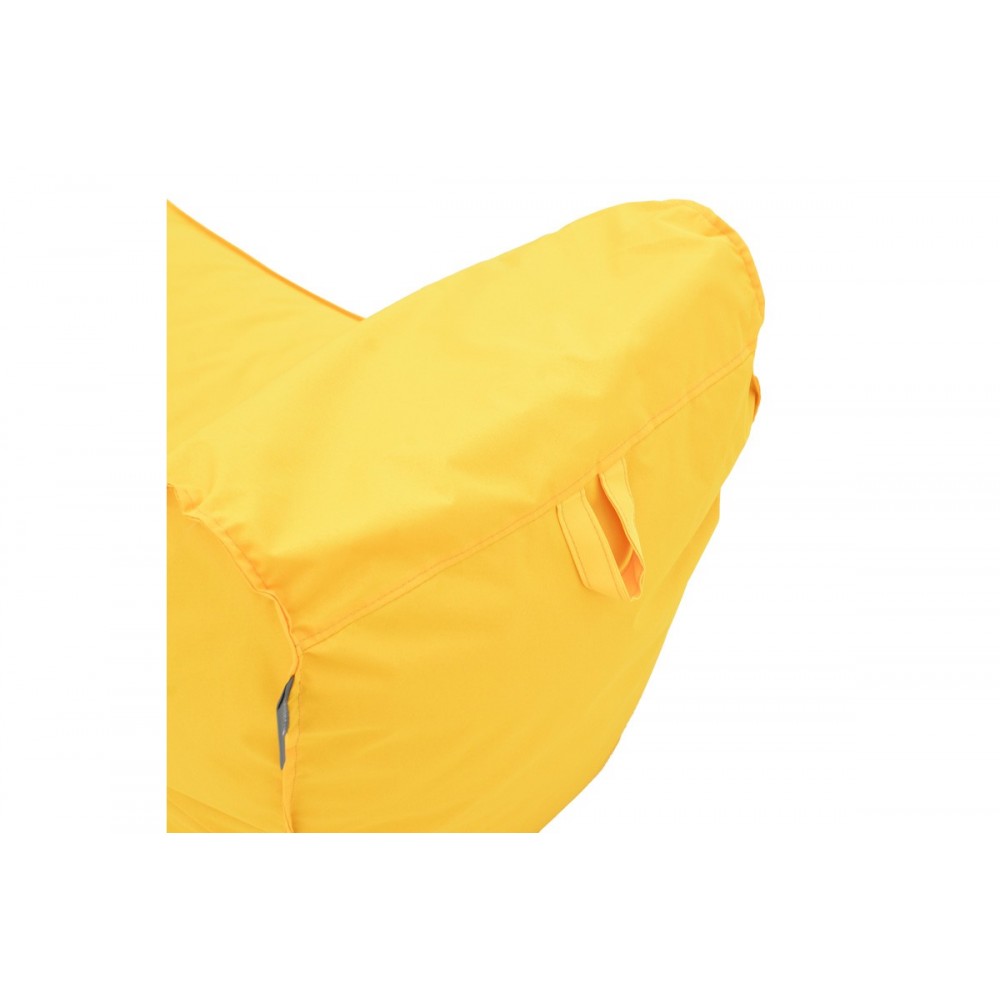 Πουφ ξαπλώστρα "LARA" αδιάβροχο σε χρώμα κίτρινη 60x150x40