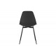 Καρέκλα "BALLEN" από pp/μέταλλο σε χρώμα μαύρο 41.5x53x84.5