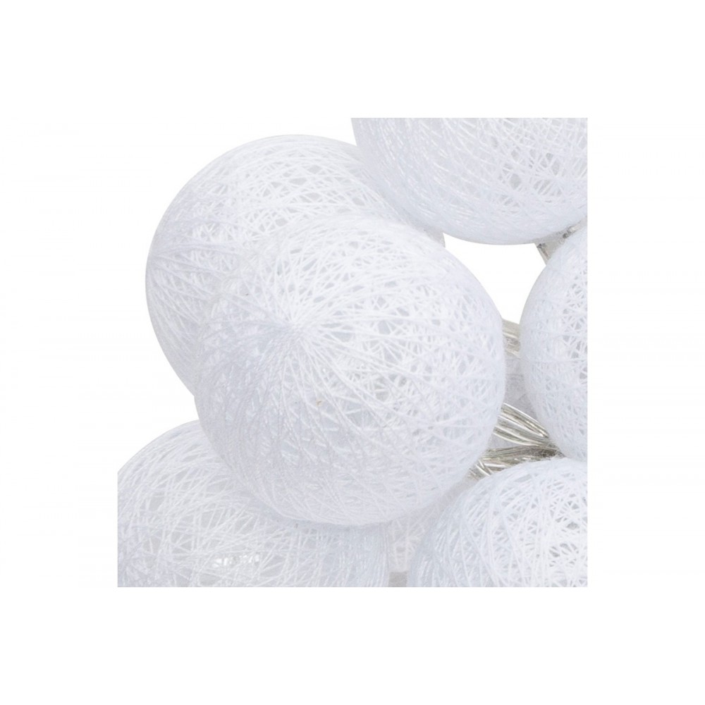 Διακοσμητικά λαμπάκια led "BATONI" από pvc σε χρώμα λευκό Φ3.5x260