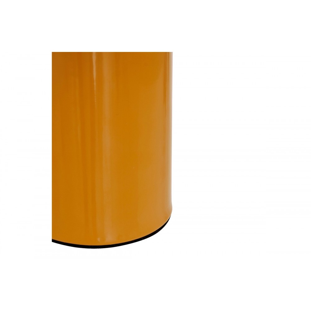 Επιτραπέζιο φωτιστικό "MUSHI" από μέταλλο σε χρώμα κίτρινο Φ20x24.5