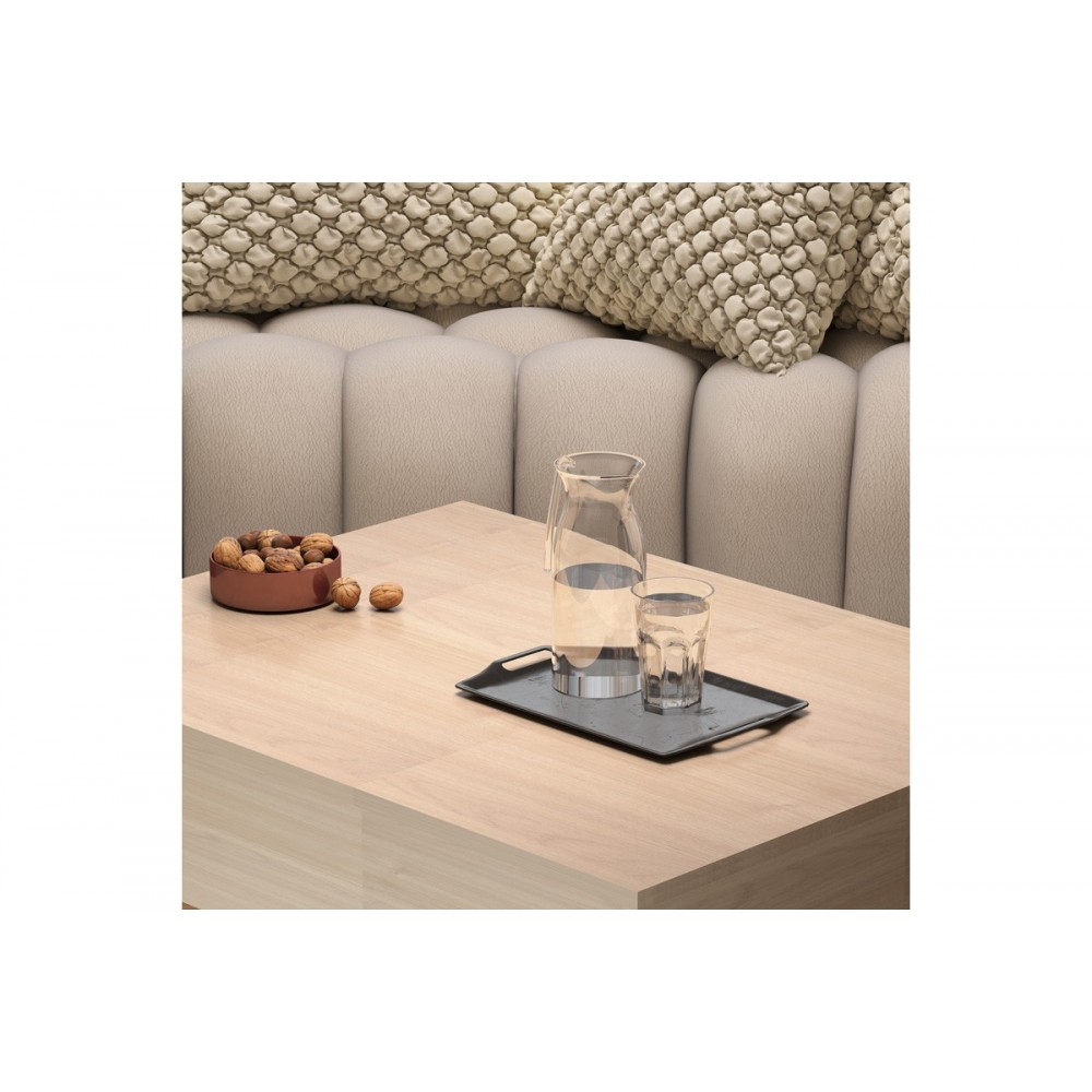 Τραπέζι σαλονιού "ARAVIS" πολυμορφικό σε χρώμα φυσικό 80x60x42