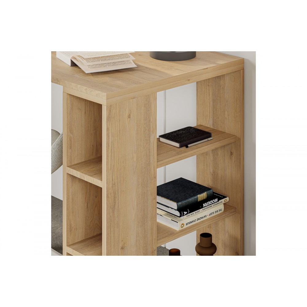 Γραφείο "COLMAR" σε χρώμα oak 140x60x75