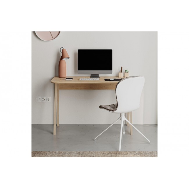 Γραφείο εργασίας "MALIA" σε χρώμα oak 120x60.5x75