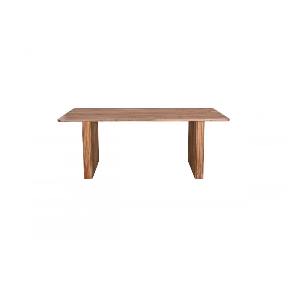 Τραπέζι "CASI" από ξύλο σε χρώμα φυσικό 200x100x76