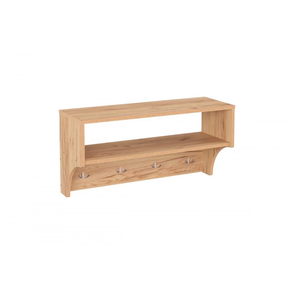 Κρεμάστρα "CROSTA" σε χρώμα oak 80x28x40