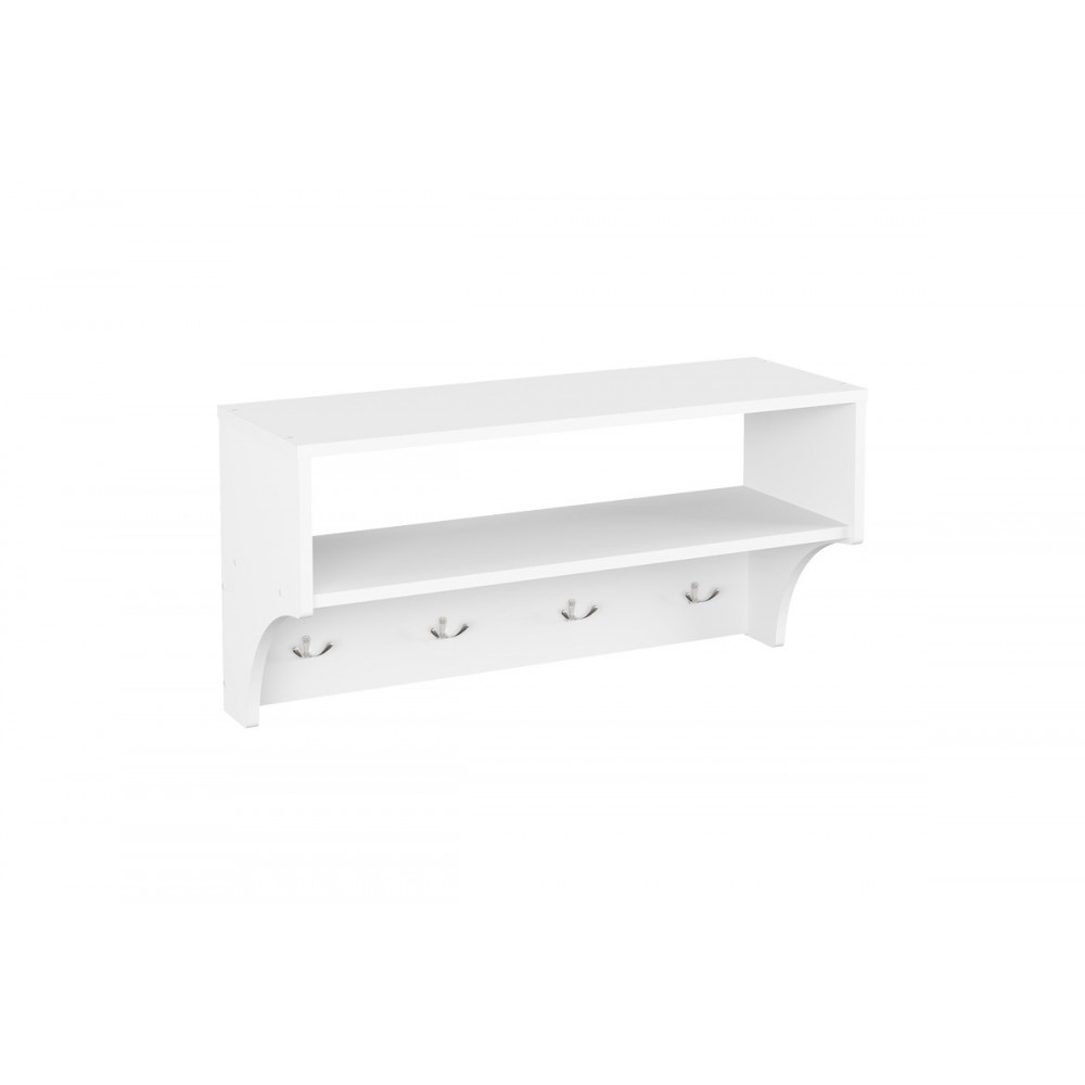 Κρεμάστρα "CROSTA" σε χρώμα λευκό 80x28x40