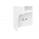 Κρεμάστρα "CROSTA" σε χρώμα λευκό 80x28x40