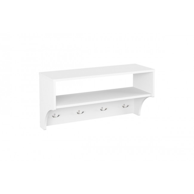 Κρεμάστρα "CROSTA" σε χρώμα λευκό 80x28x40