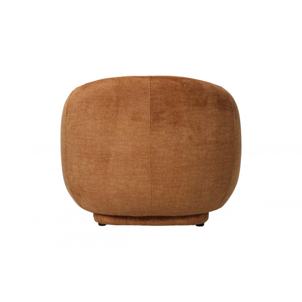 Πολυθρόνα "FREYA" από ύφασμα σε χρώμα μελί 93x87x76