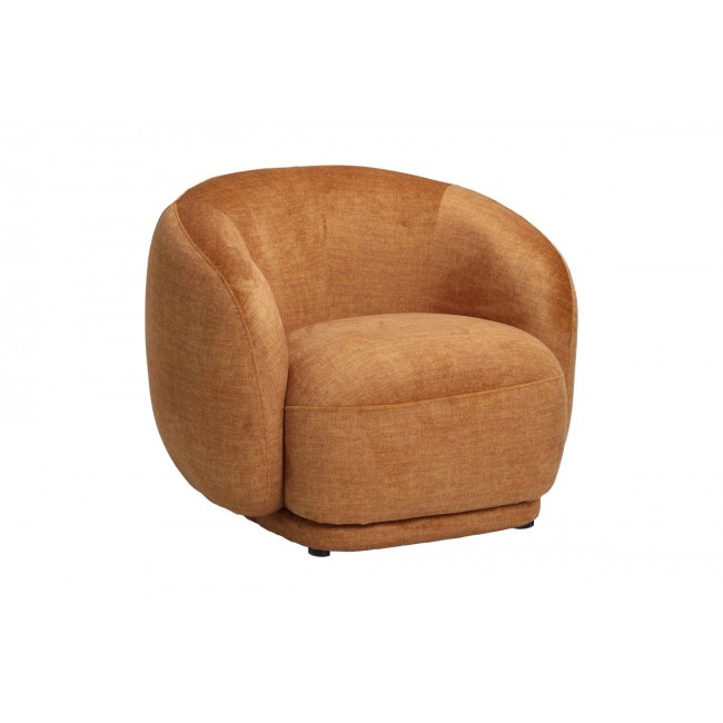 Πολυθρόνα "FREYA" από ύφασμα σε χρώμα μελί 93x87x76