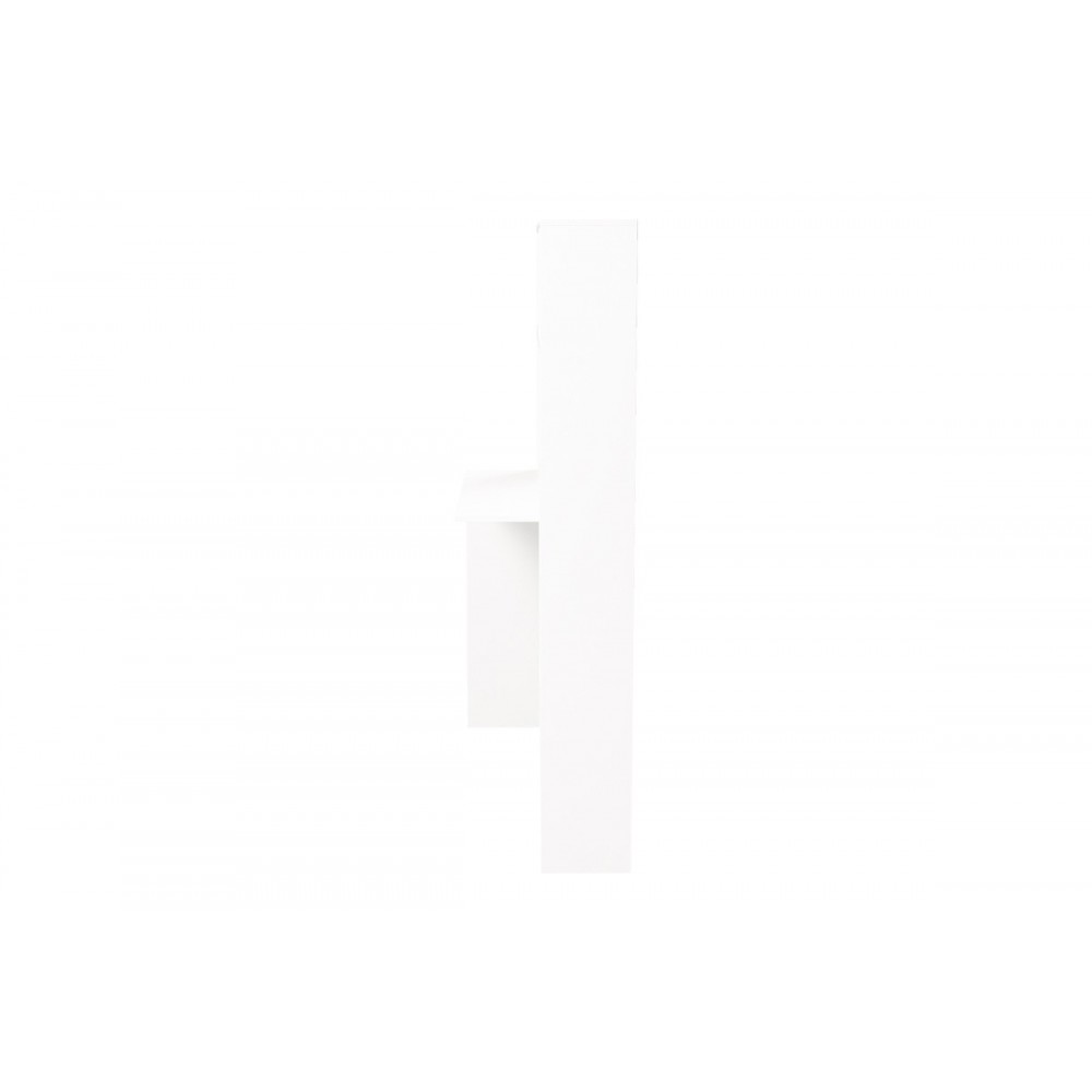 Γραφείο με βιβλιοθήκη "JANSON" σε χρώμα λευκό 113.2x40x141.8