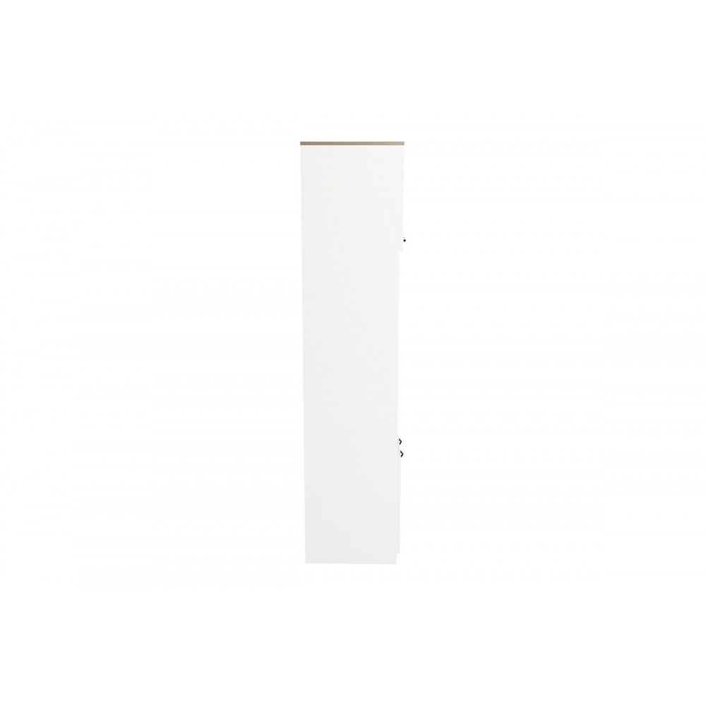 Ντουλάπα κουζίνας "ROWAN" σε χρώμα λευκό/σονόμα 60x42x182