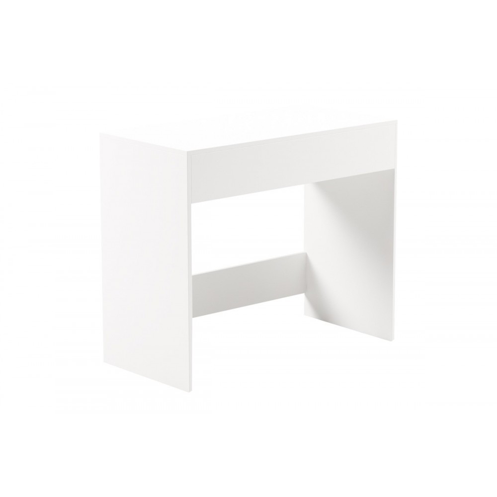 Κονσόλα-τουαλέτα κρεβατοκάμαρας "ARTEMISIA" σε χρώμα λευκό 90x45x76.8