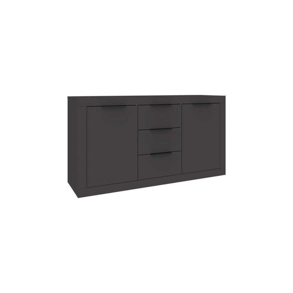 Μπουφές "DOHA" σε χρώμα ανθρακί 150x45x80.5