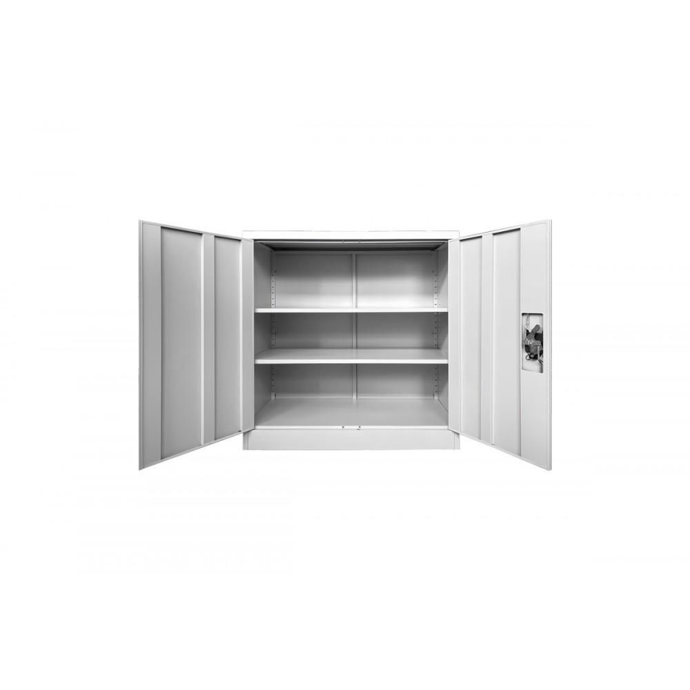 Ντουλάπι "ARMON" από μέταλλο σε χρώμα ανοιχτό γκρι 90x45x90