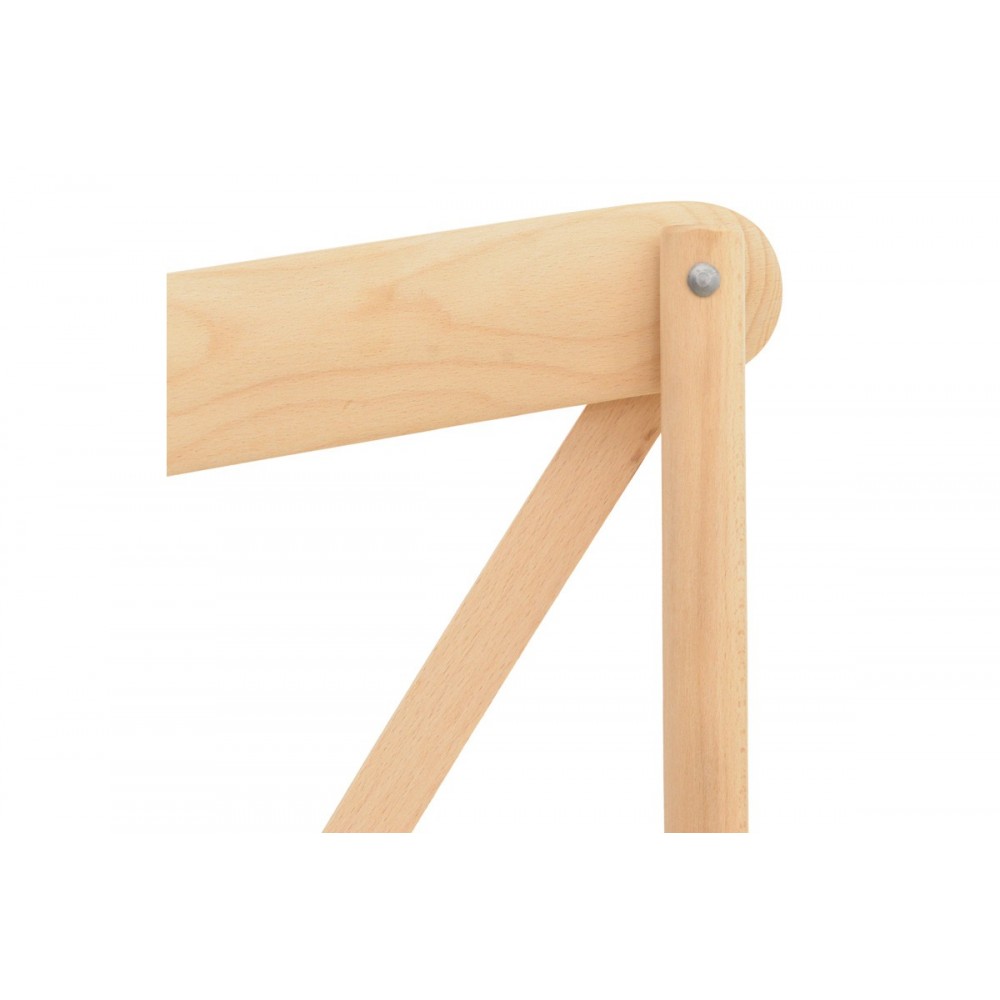 Καρέκλα "DYLON" στοιβαζόμενη από ξύλο/rattan 48x52x89