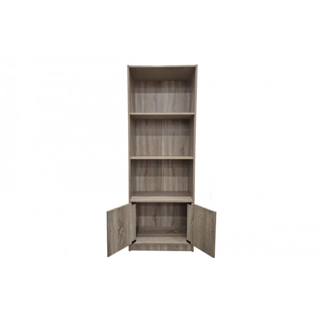 Βιβλιοθήκη "TEKARO" σε χρώμα σονόμα 60x29x166