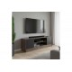 Έπιπλο τηλεόρασης "SASA" σε χρώμα oak/ανθρακί 120x35x41.5
