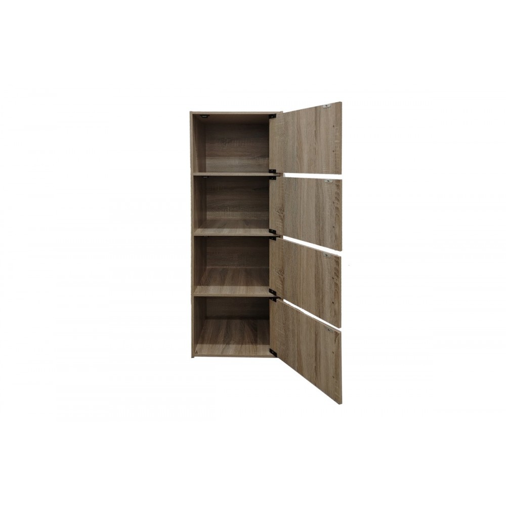 Ντουλάπι-στήλη "GABINO I" σε χρώμα σονόμα 40x34.5x120