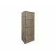 Ντουλάπι-στήλη "GABINO I" σε χρώμα σονόμα 40x34.5x120