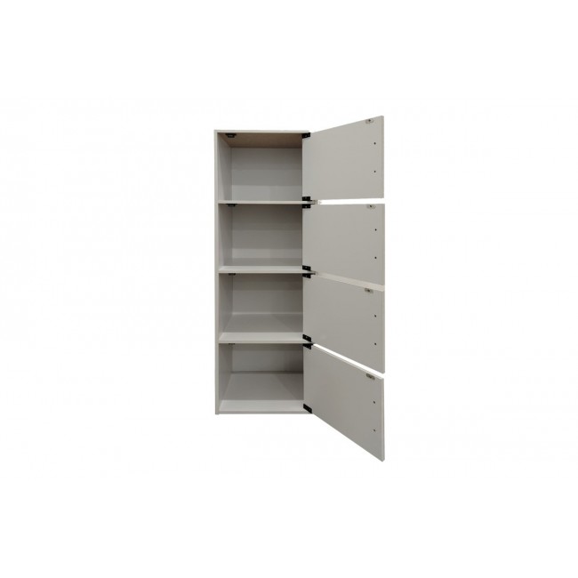 Ντουλάπι-στήλη "GABINO I" σε χρώμα λευκό 40x34.5x120