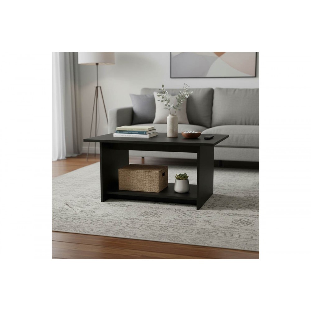 Τραπέζι σαλονιού "VOTALO" σε χρώμα ανθρακί 80x40x42