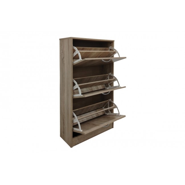 Παπουτσοθήκη "SAVAZ" σε χρώμα σονόμα 60x24x114