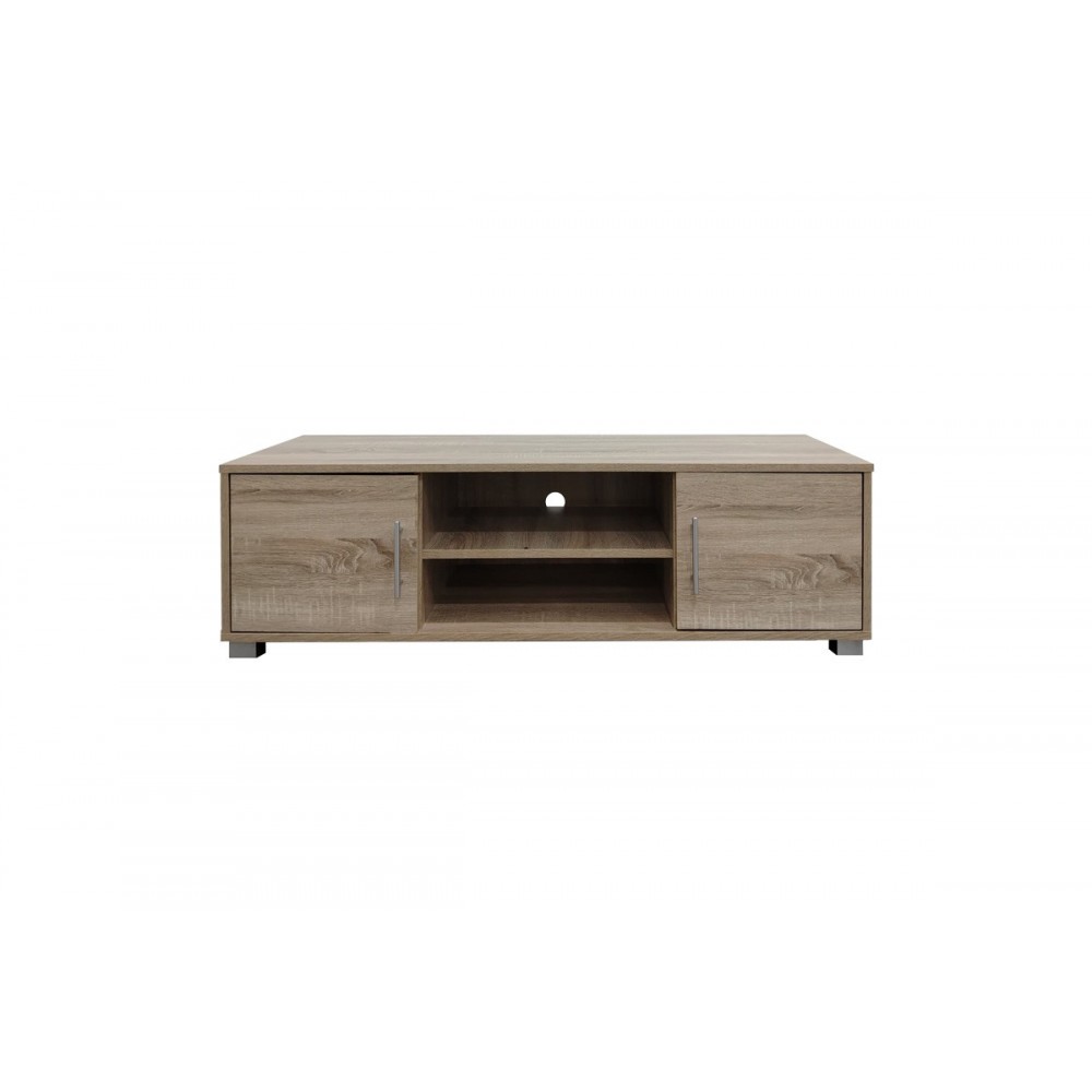 Έπιπλο τηλεόρασης "SERANK" σε χρώμα σονόμα 120x40x40