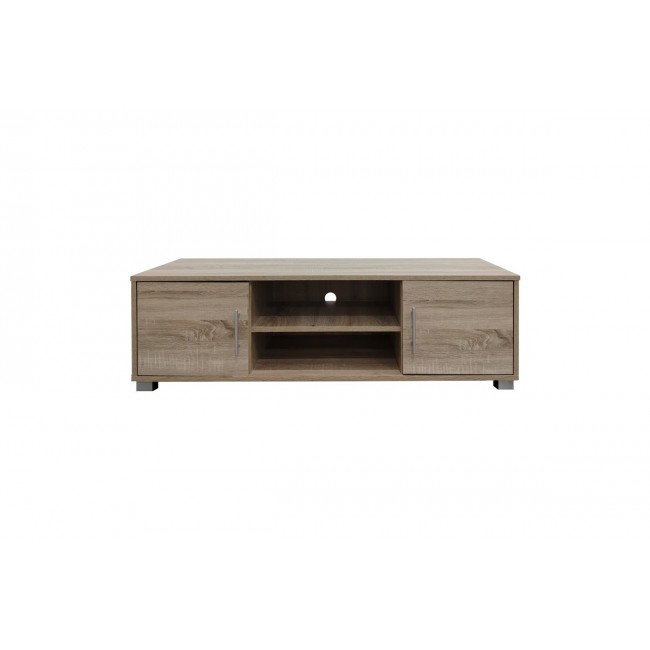 Έπιπλο τηλεόρασης "SERANK" σε χρώμα σονόμα 120x40x40