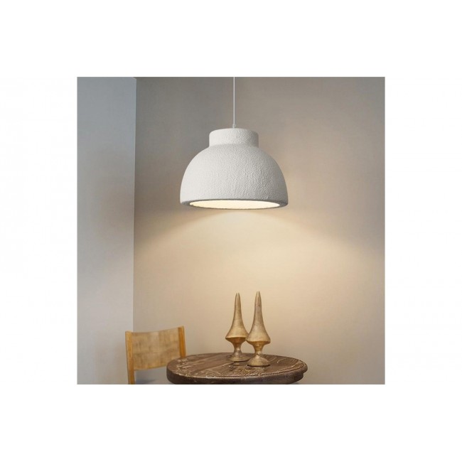 Φωτιστικό οροφής "JENILA" από ps σε χρώμα λευκό Φ30x20