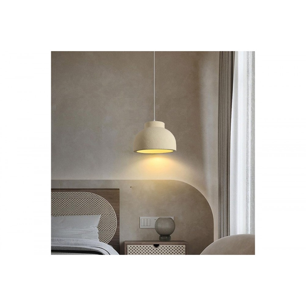 Φωτιστικό οροφής "JENILA" από ps σε χρώμα μπεζ Φ30x20