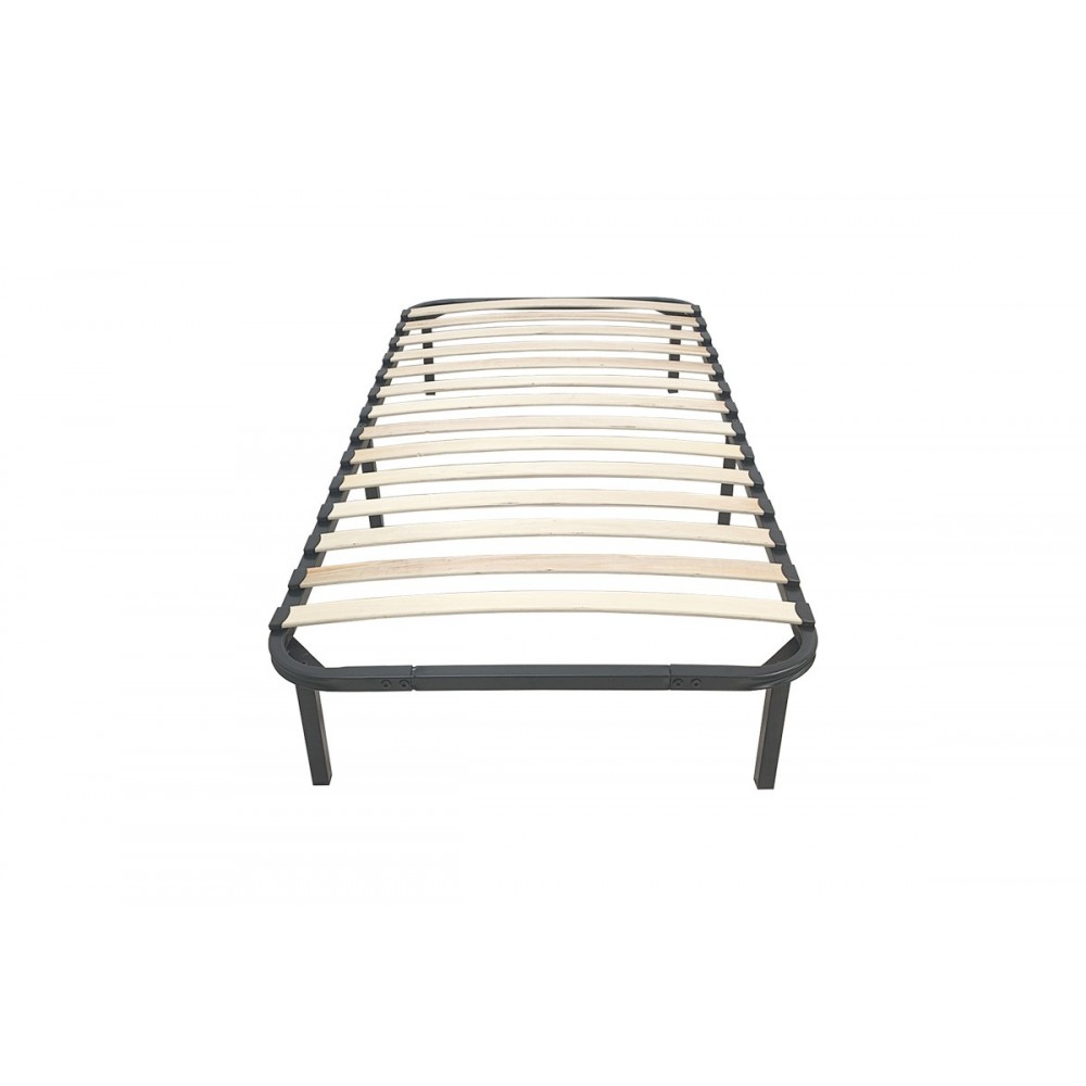 Σομιές "AMASO" από μέταλλο σε χρώμα μαύρο 90x190x28