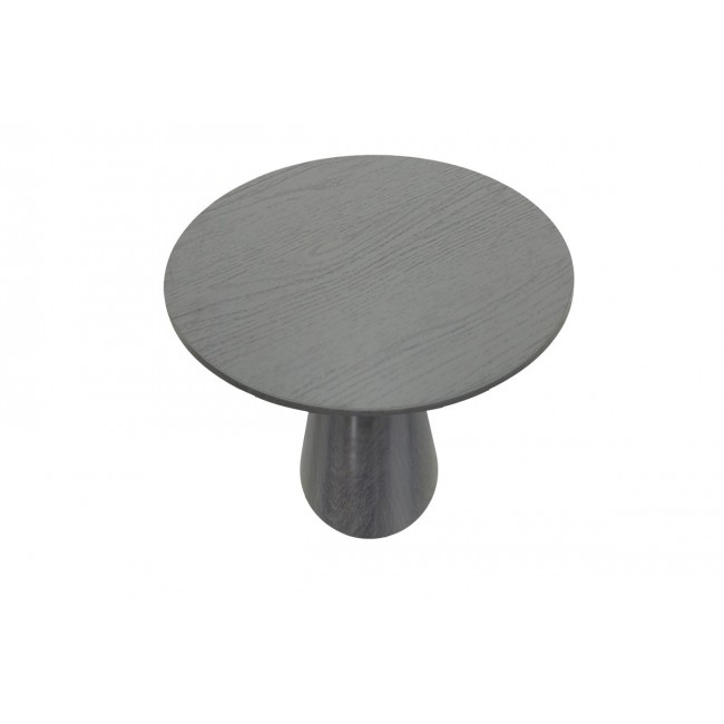 Tραπέζι "DONDA" από mdf σε χρώμα μαύρο Φ100x76