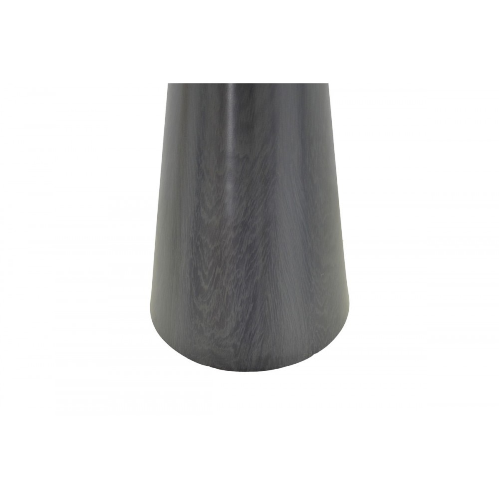 Tραπέζι "DONDA" από mdf σε χρώμα μαύρο Φ100x76