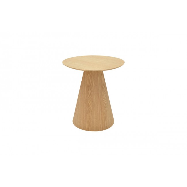 Βοηθητικό τραπέζι "DONDA" από mdf σε χρώμα σονόμα Φ45x50