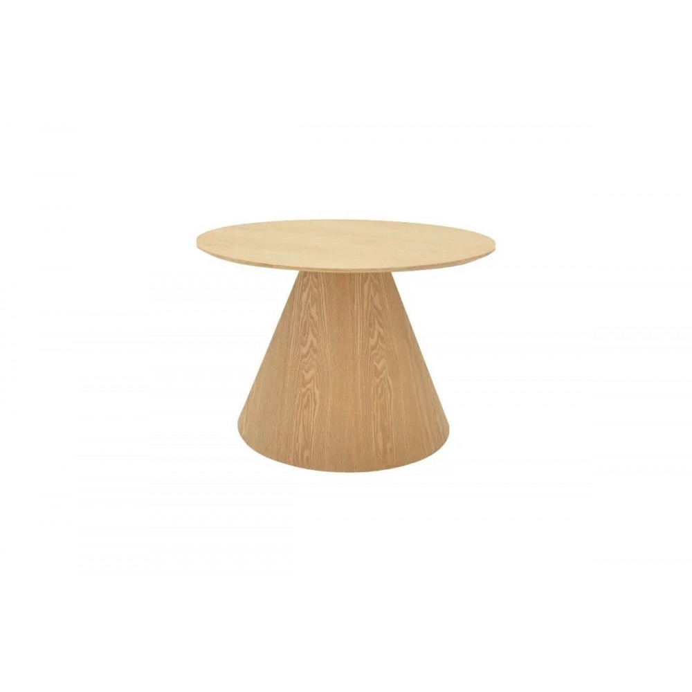 Tραπέζια σαλονιού "DONDA" 2τμχ από mdf σε χρώμα σονόμα Φ60x40