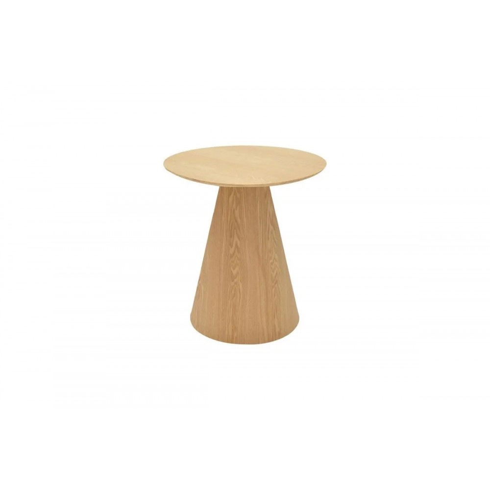 Tραπέζια σαλονιού "DONDA" 2τμχ από mdf σε χρώμα σονόμα Φ60x40