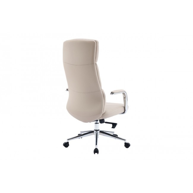 Καρέκλα γραφείου "BENDONA" από pu σε χρώμα μπεζ 71x78x119-127