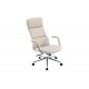 Καρέκλα γραφείου "BENDONA" από pu σε χρώμα μπεζ 71x78x119-127
