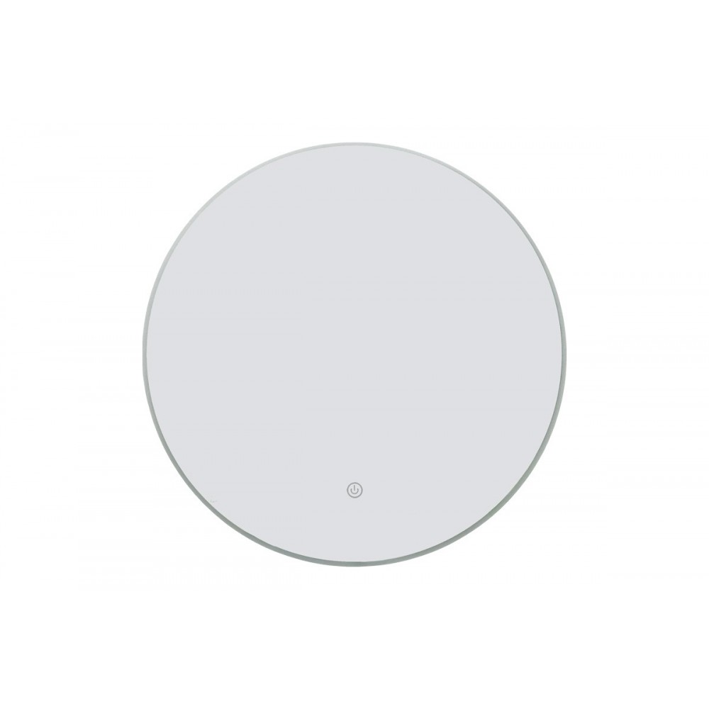 Καθρέπτης "LUCOX" led από pp/αλουμίνιο Φ60x3